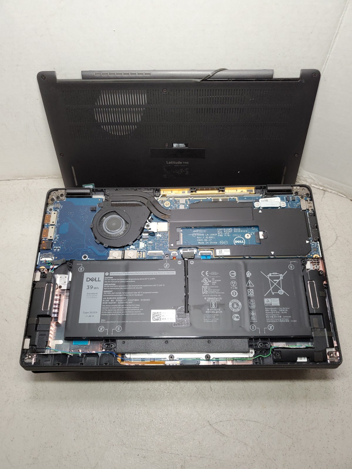 Lot of 5 Dell Latitude 7410 14″ Laptop i5-10310U 1.7GHz 16GB RAM No SSD/OS! #69