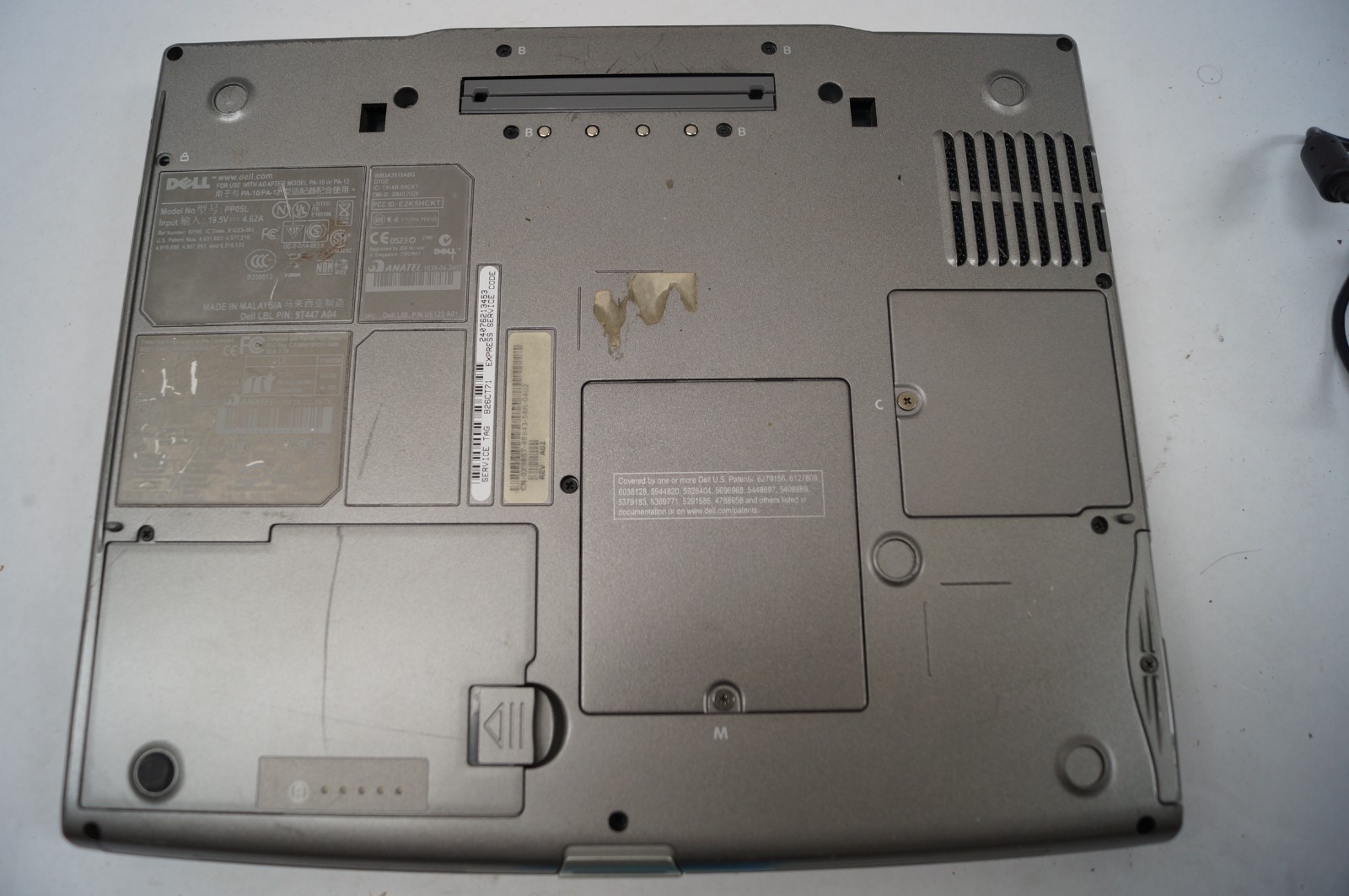 Dell Inspiron 600M PP05L 14″ 1.5GHz 256MB WinXP Mem w Charger WORKING PoR B151