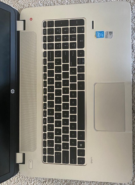 HP Envy 17 Notebook PC Intel Core i7 Laptop Only Parts Or Repair Model 17t-j000