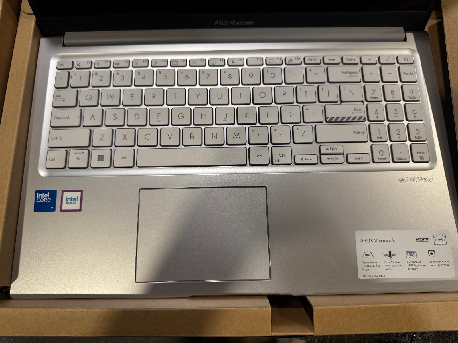 ASUS Vivobook 15.6″ Intel Core 7 150U 16GB RAM/1TB SSD F1504VAP-IH79T