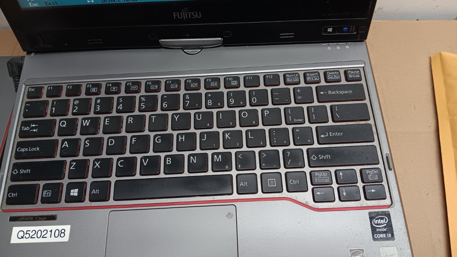 Lot of 4 Fujitsu LifeBook T726 T725 Laptops For Parts or Repair