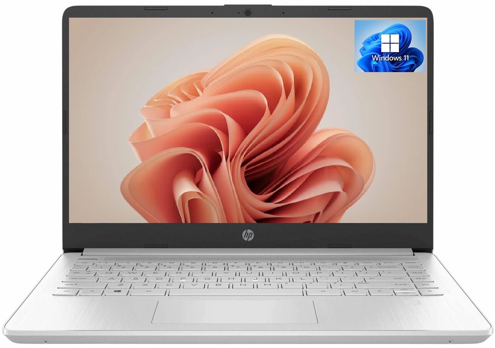 HP 14″ FHD Laptop, AMD 8-Core Ryzen 7 CPU, 32GB RAM, 1TB NVMe SSD, Win 11