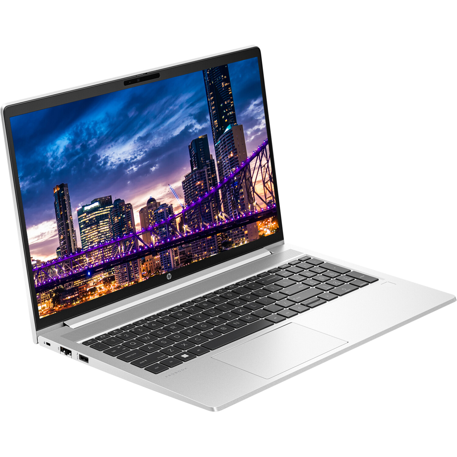 HP ProBook 450 G10 15.6″ i5, 8GB RAM, 256GB SSD with 2 EliteDisplay 24″ Monitor
