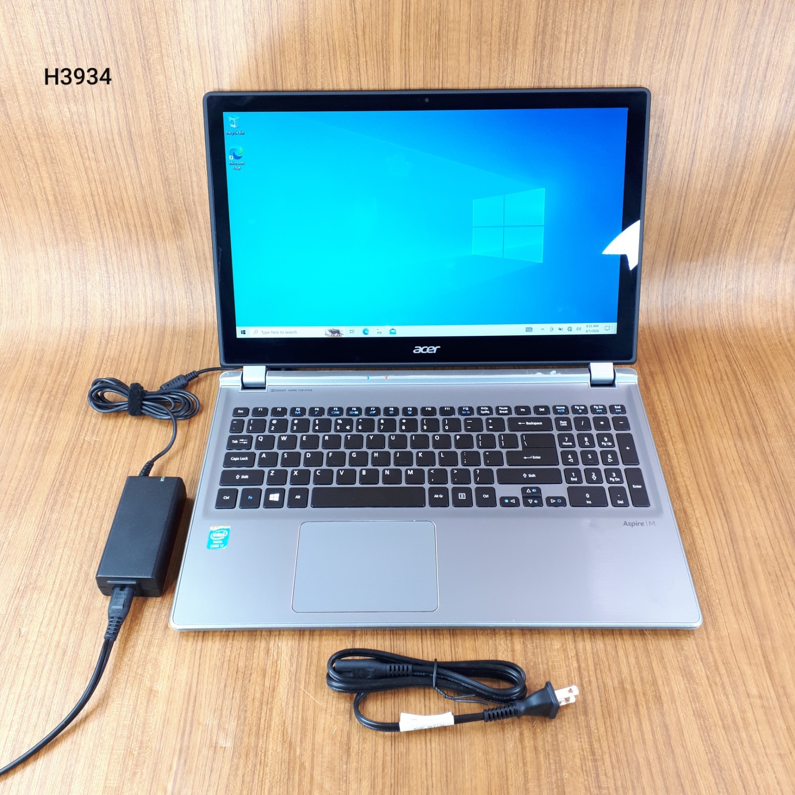 Acer Aspire M5-583P 15.6″ Touch Laptop i7-4500U 1.80GHz 8GB RAM 1TB W10H H3934