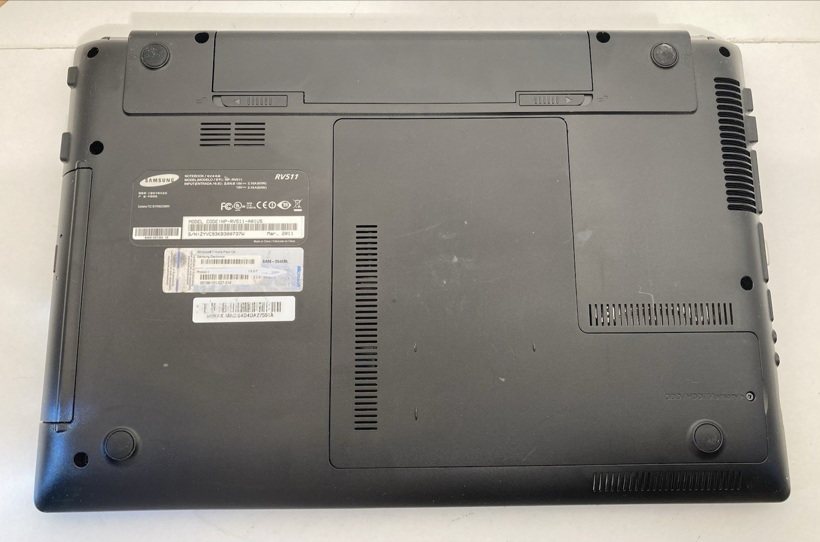 Samsung NP-RV511 Laptop SERVICED & RESTORED/15.6″/Windows 7/Excellent Condition!