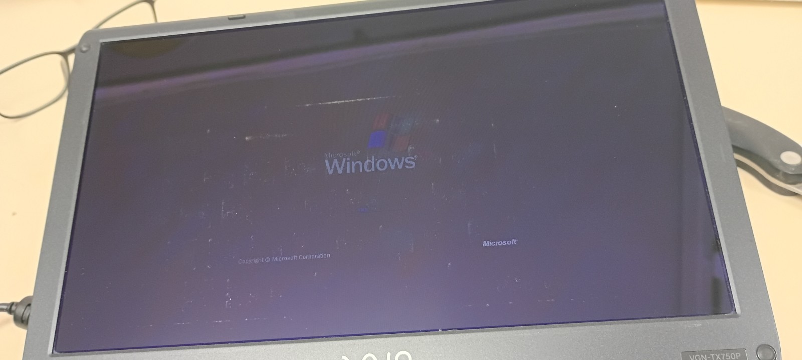 Sony VAIO Serie VGN – TX750 Model PCG – 4G1L Personal Computer Windows xp. READ