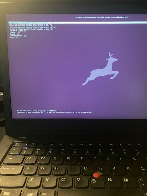Libreboot ThinkPad T480 i5-8350U 16GB 256GB Linux Privacy Laptop coreboot
