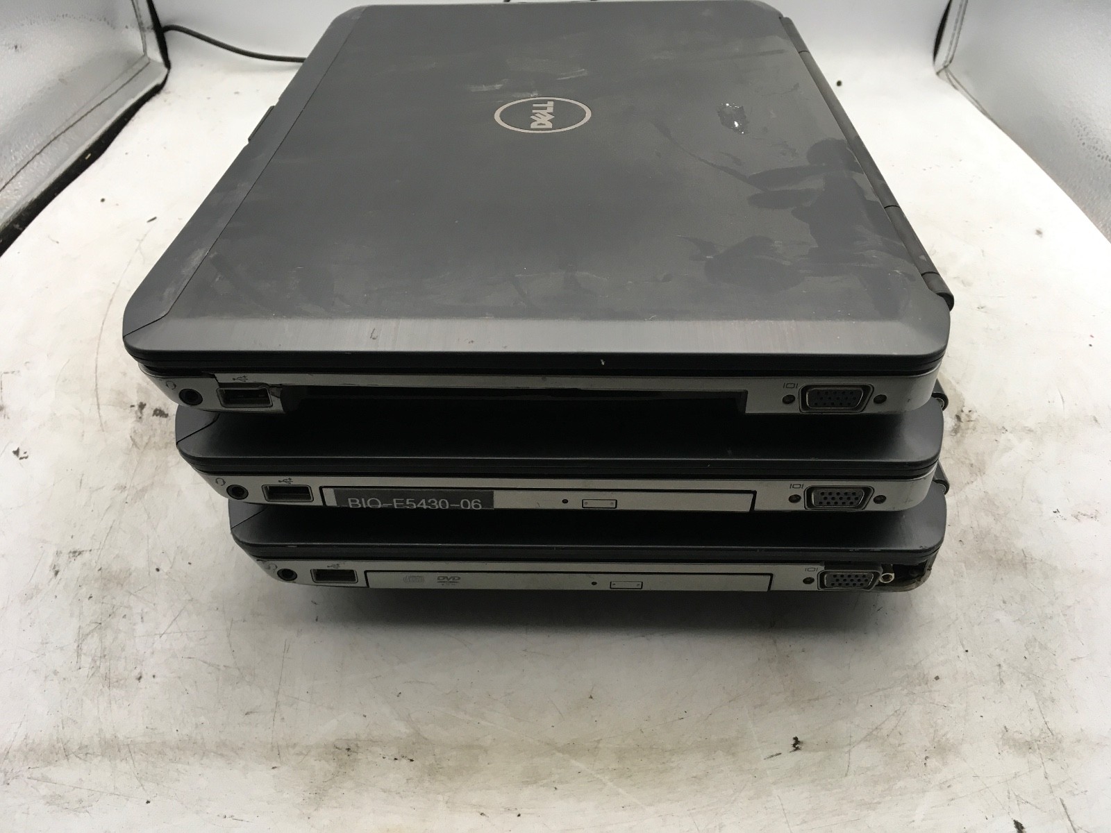 DELL LATITUDE E5430 – BOOTS TO BIOS – LOT OF 3 – INTEL I5/I3 – 4GB RAM – READ-BB