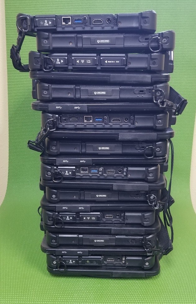 Lot of 11 Durabook U11i i5-10210Y 1.0 GHz 8GB FHD Touch Screen No HDD/SSD/OS