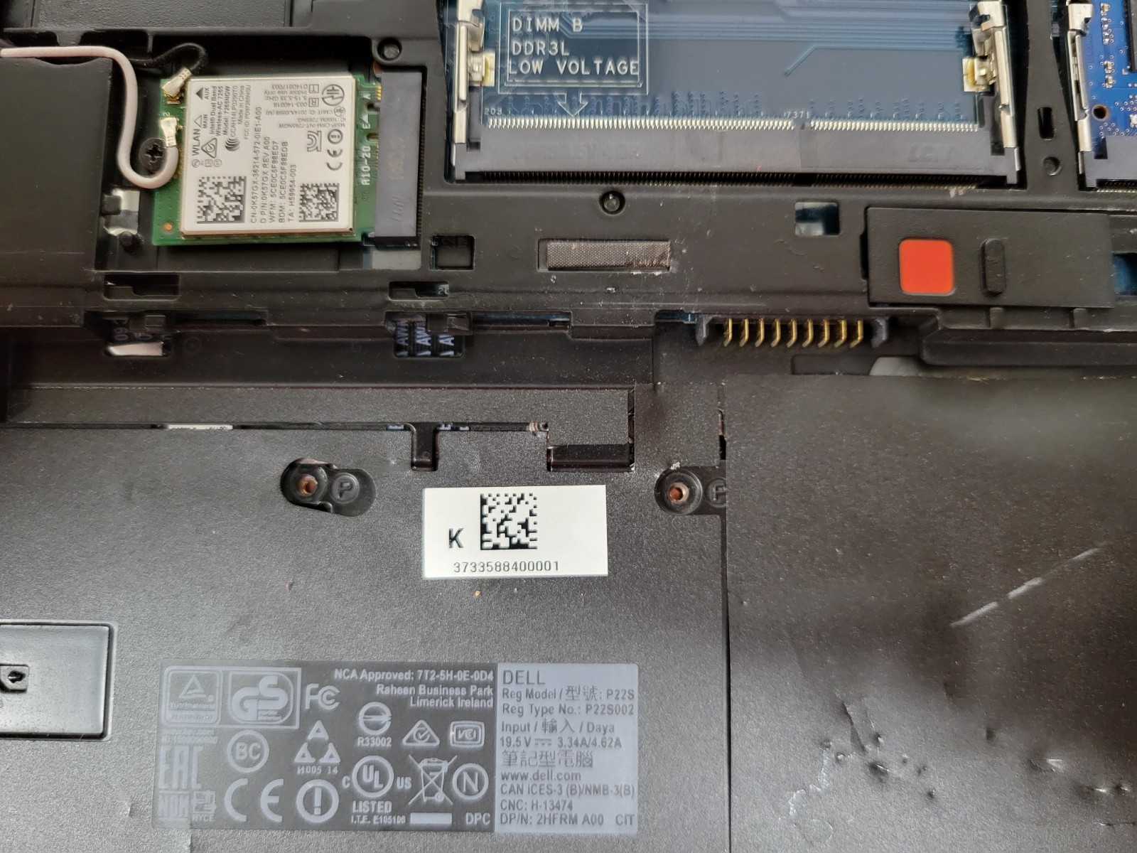 Dell Latitude E7250 i5-5300U@2.3GHz 4GB RAM *NO COVER/SSD/OS/BATT/AS IS* | LP517