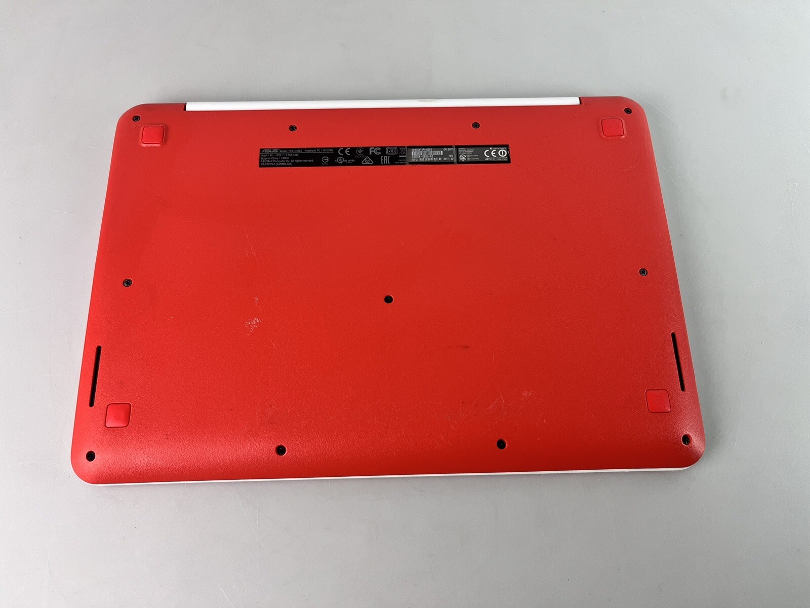 ASUS C300S Chromebook Intel Celeron N3060 1.6GHz-Reset-Bad Battery PLEASE READ
