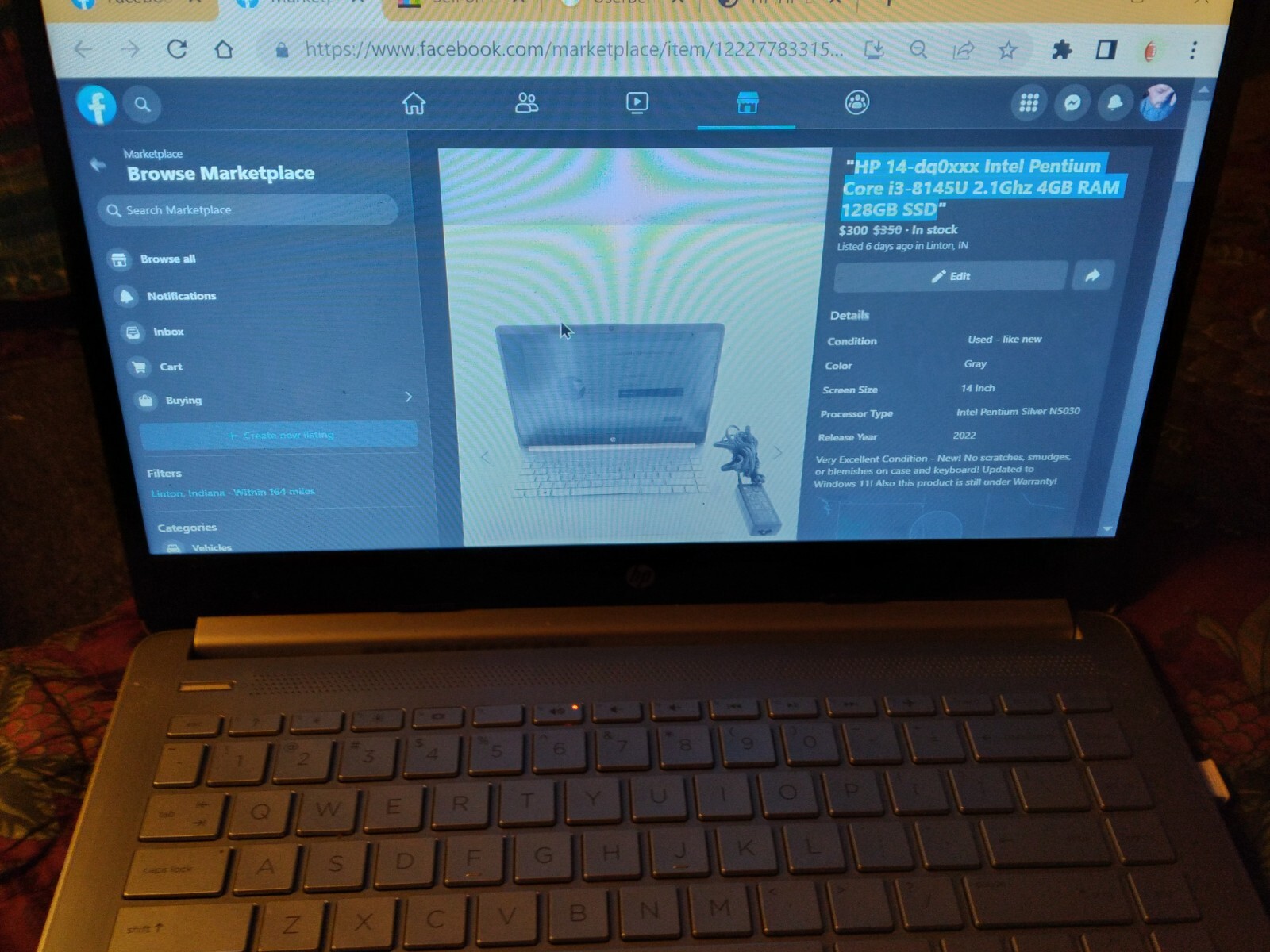 HP 14s Laptop, 14s-dq0000, PC, 8RK30AV, 5CD2091DZL, Notebook, Tablet, Computer