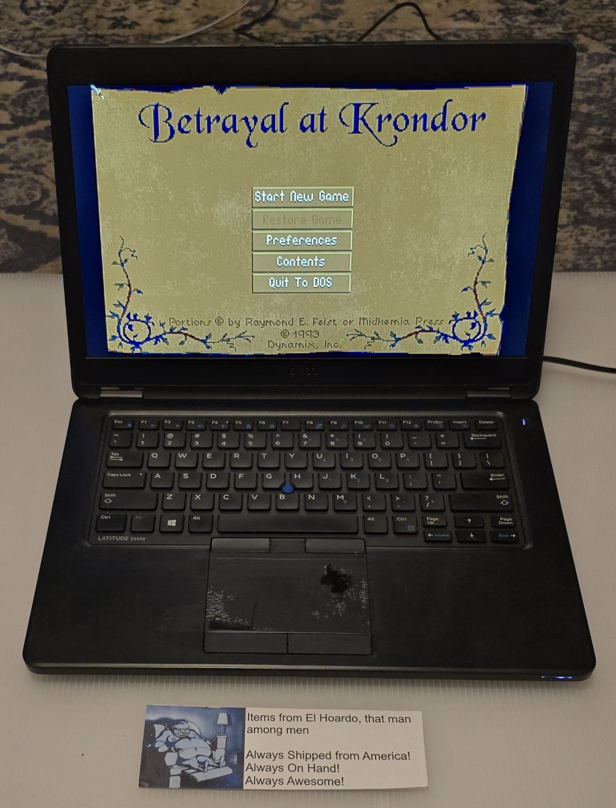 Dell Latitude E5450: 14″ / i7-5600U / RAM 16Gb / SSD 120Gb / Win 10 Pro