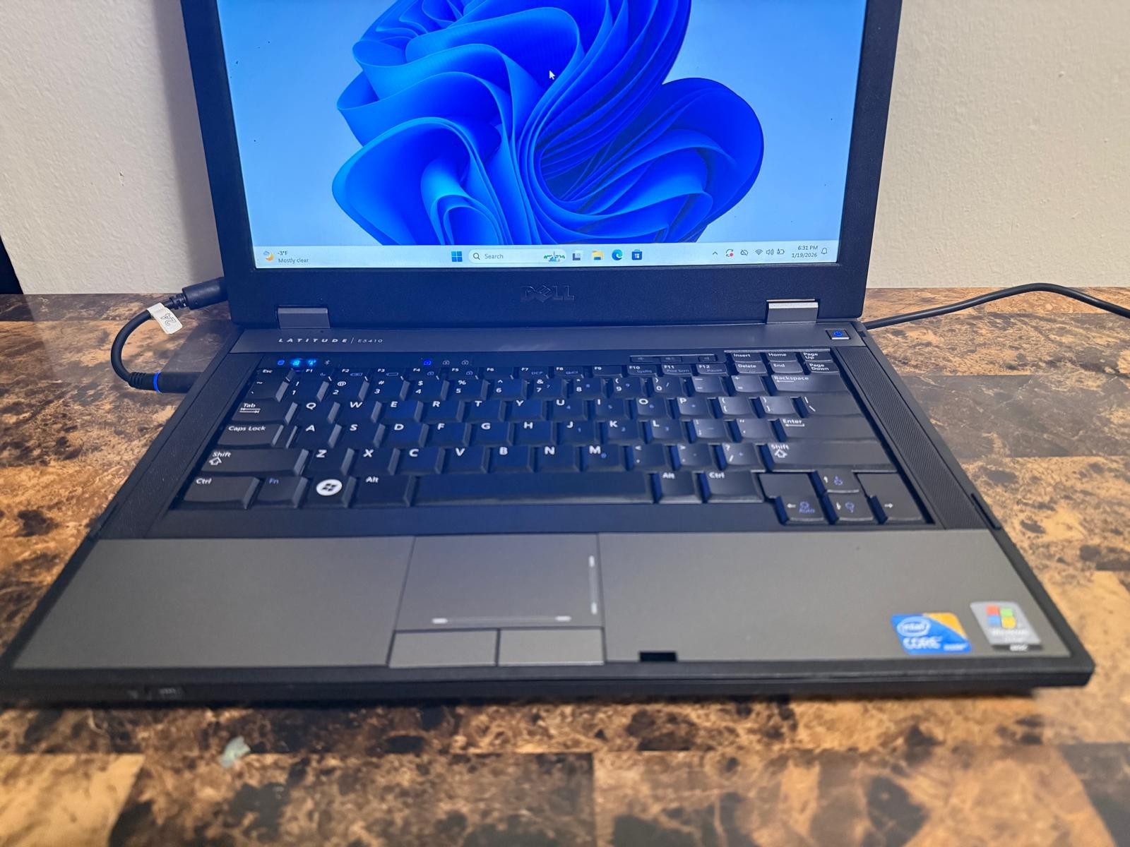 DELL LATITUDE E5410 LAPTOP 14″ i5 2.43GHz 128GB SSD 8GB WINDOWS 11 PRO