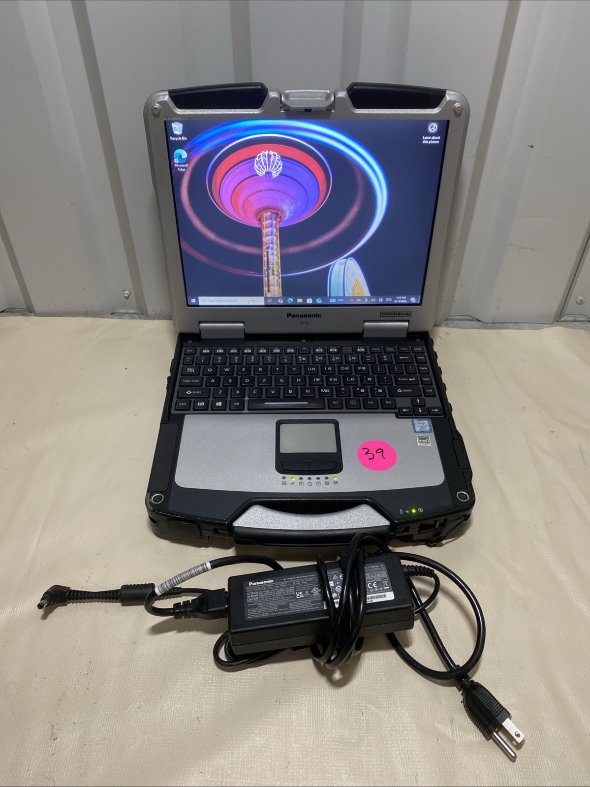 Panasonic Toughbook CF-31 MK6 16G 512G LTE GPS DVD Ham Radio Laptop +Charger CRK