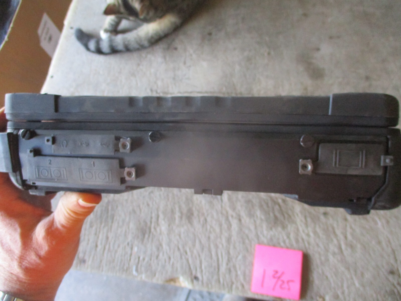 Used VT Miltope Model SRNC-17-G2 (Gen2) Semi-Rugged Notebook Computer, No Drives