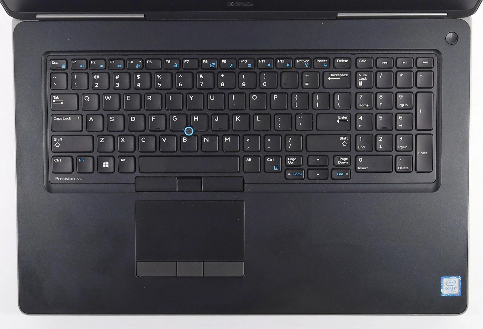 Dell Precision 7720 Intel i7-7920HQ 16GB RAM 512GB SSD W11P w/AC Adapter