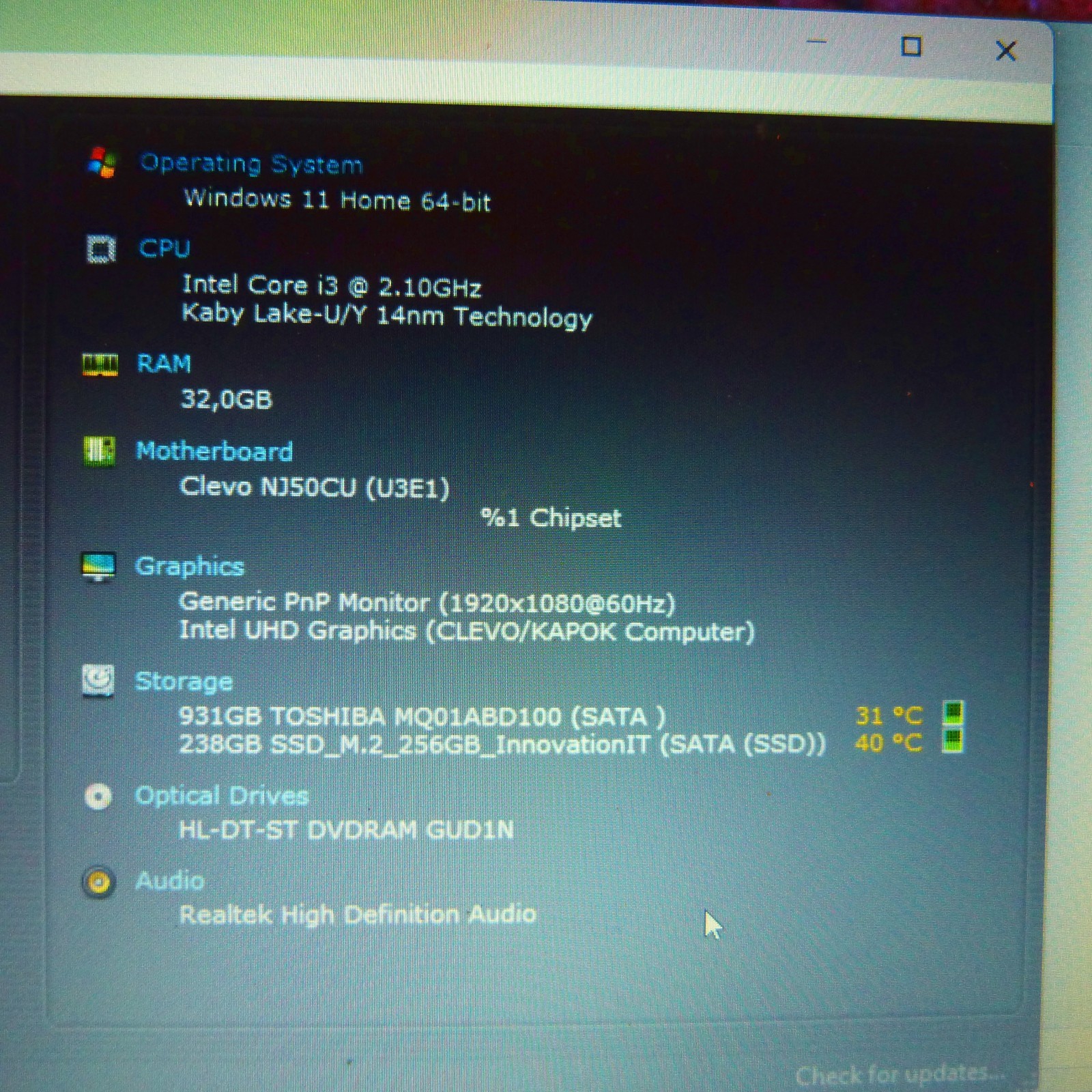 Terra 1516 15″ FULLHD Multimedia l 32GB RAM I SSD Windows 11 l 10GEN Intel