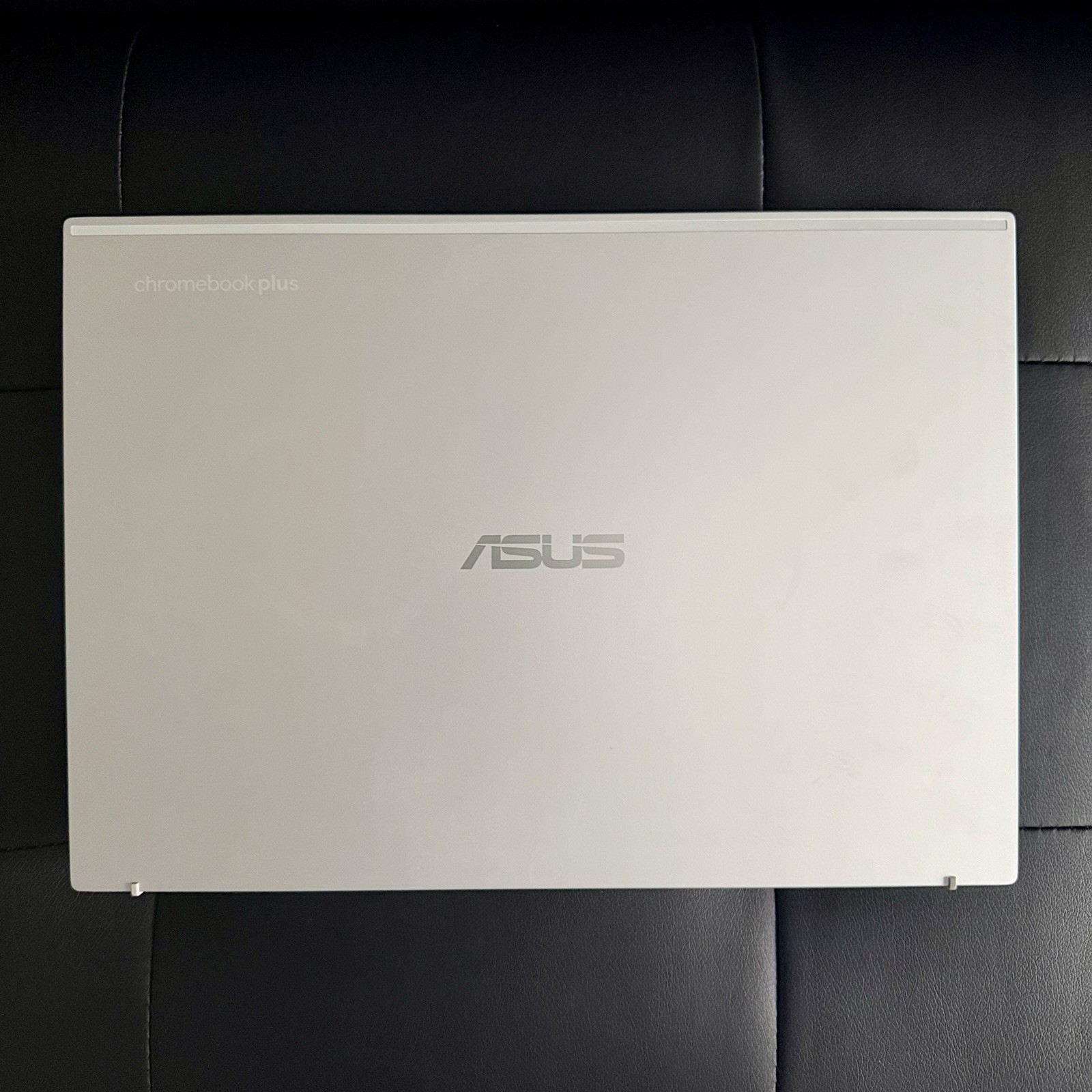 ASUS ExpertBook CX54 Chromebook Plus 14” (16/256GB, Fog Silver) w/ Protection