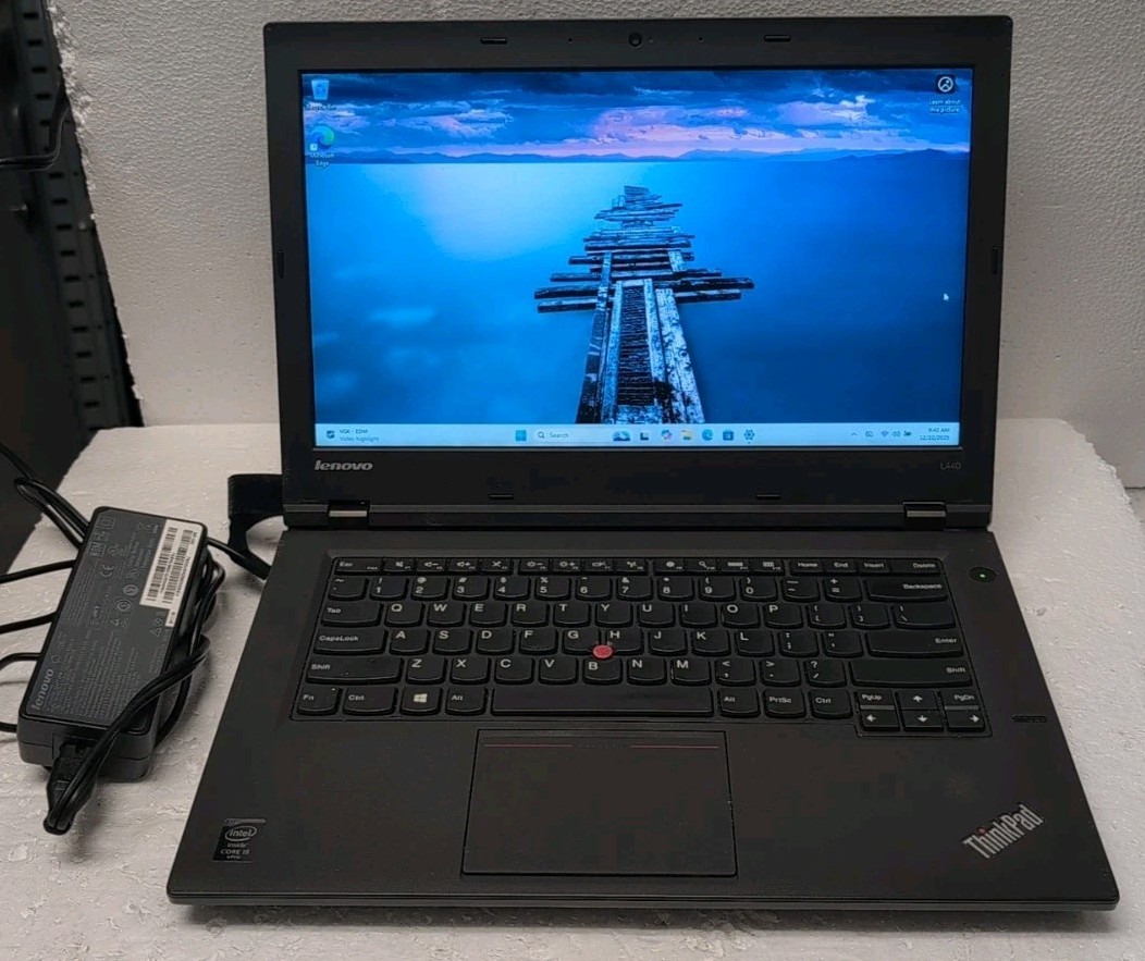 (GRADE A) Lenovo ThinkPad L440 14″ Laptop i5-4300M /8GB/ 180GB SSD /Windows 11-