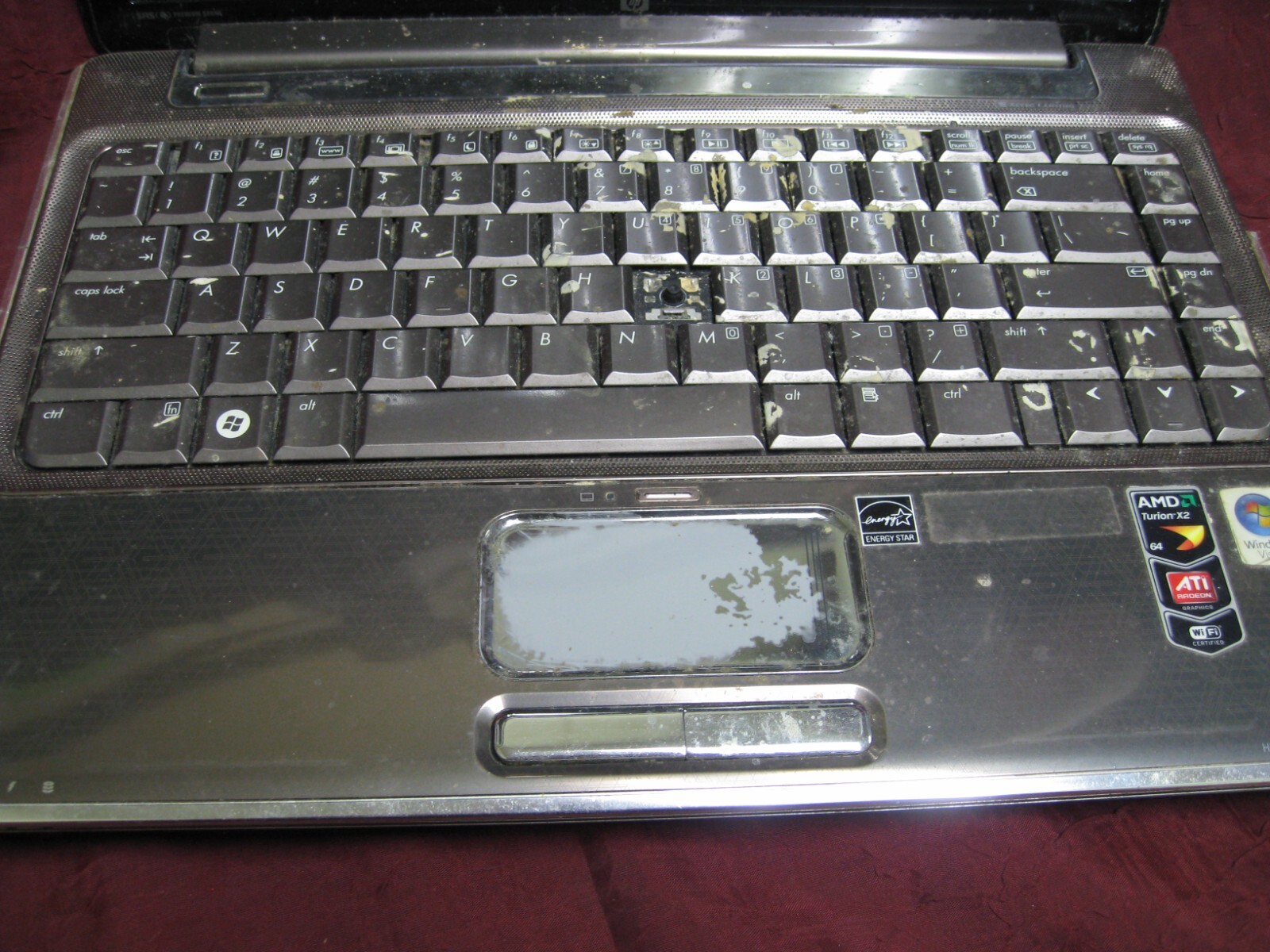 HP Pavillion DV4-1225DX 14″ (No HDD No Ram) Selling For Parts ,screen etc AS-IS
