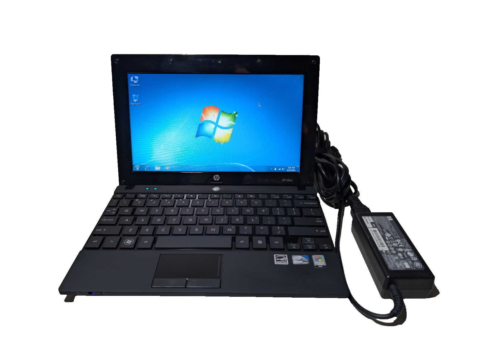 10.1″ HP Mini 5101 | Atom 2GB RAM 128GB SSD | Win 7 Pro 32-Bit W/ Charger