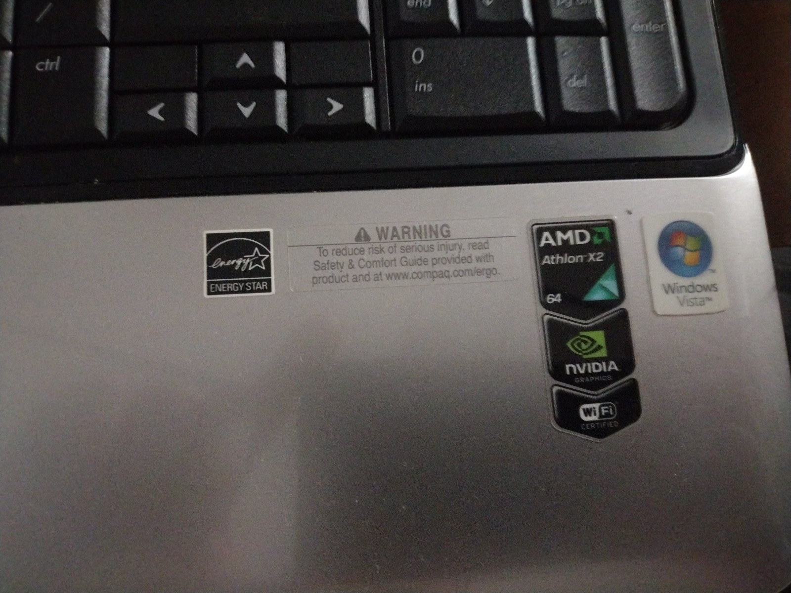 Compaq 15.6in. (250GB, 2GHz, 2GB) Notebook – CQ60215DX