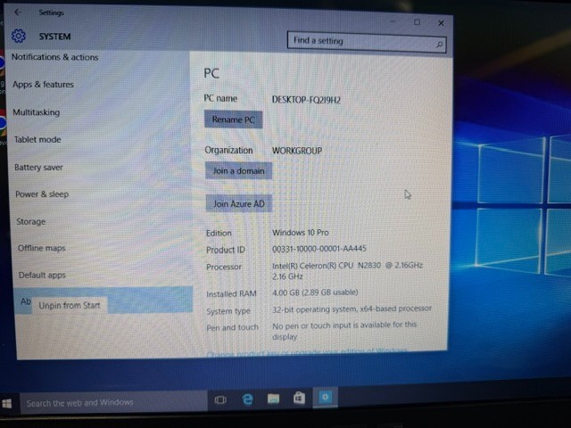 ASUS X541N 15.6″ Laptop Intel Celeron 4GB RAM 500GB HDD Win10 Black