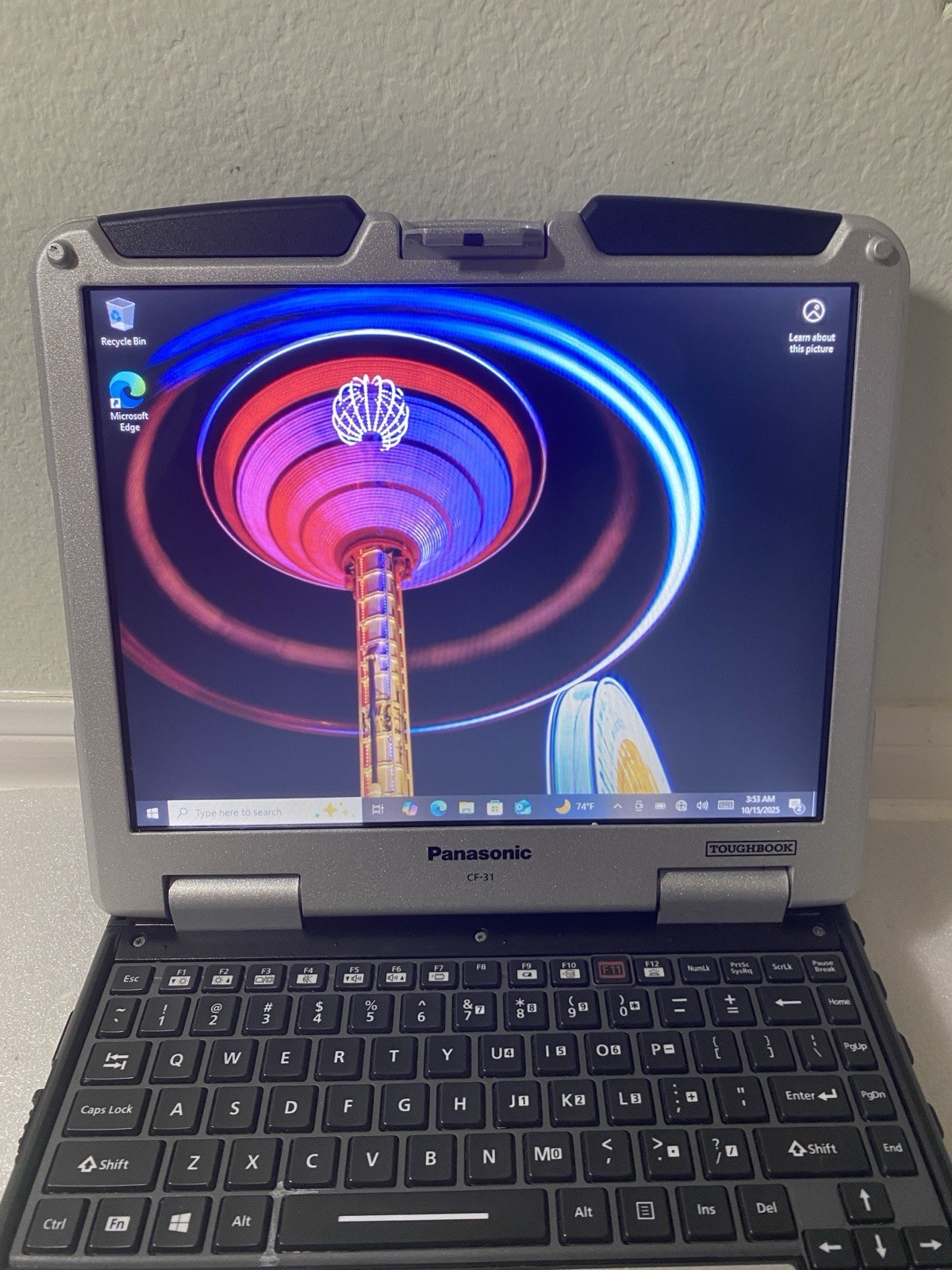 Panasonic Toughbook CF-31 MK6 16G 512G LTE GPS DVD Ham Radio Laptop +Charger CRK