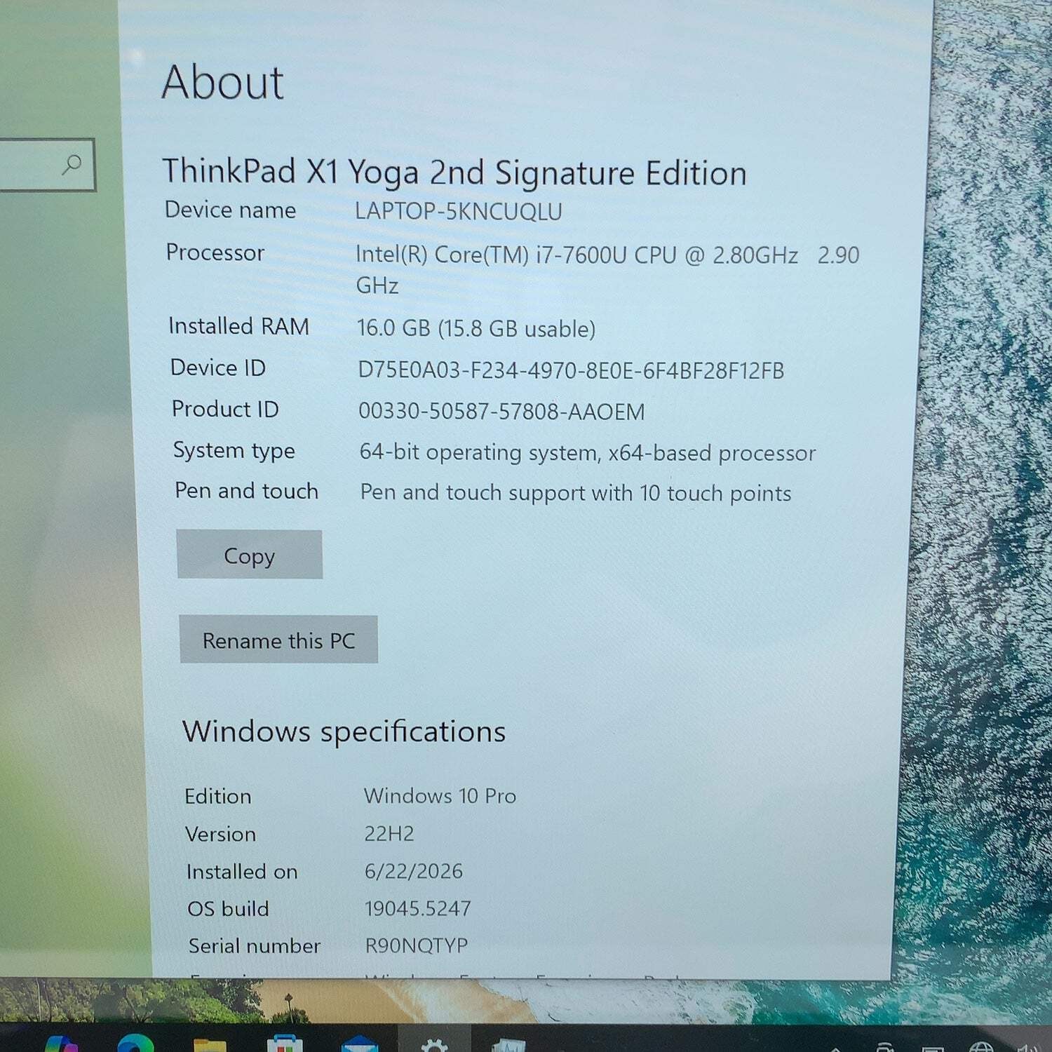 Lenovo ThinkPad X1 2-in-1 Gen 2 SL10M821B1 13.9″ i7-7600u 2.9GHz 16GB 500GB SSD