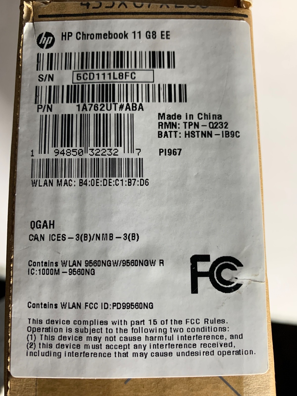HP Chromebook 11 G8 Education Edition | 11.6” HD Display | Intel Celeron N4020