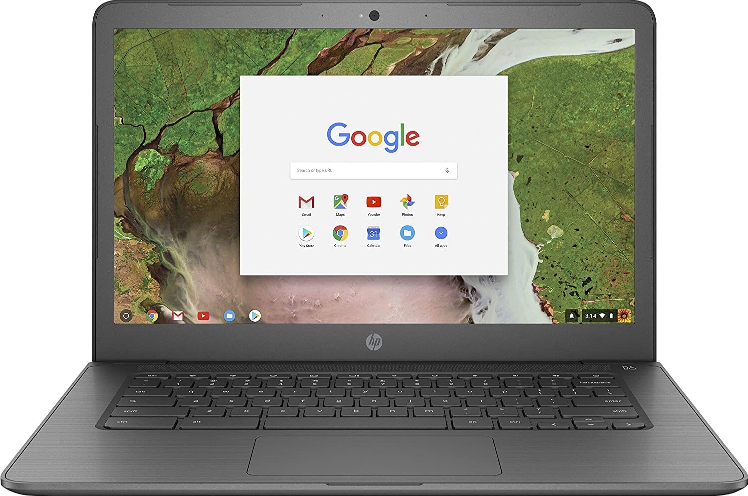 HP Chromebook 14-ca061dx 14 in. 32GB Intel Celeron N3350 2.40GHz, 4GB Laptop –