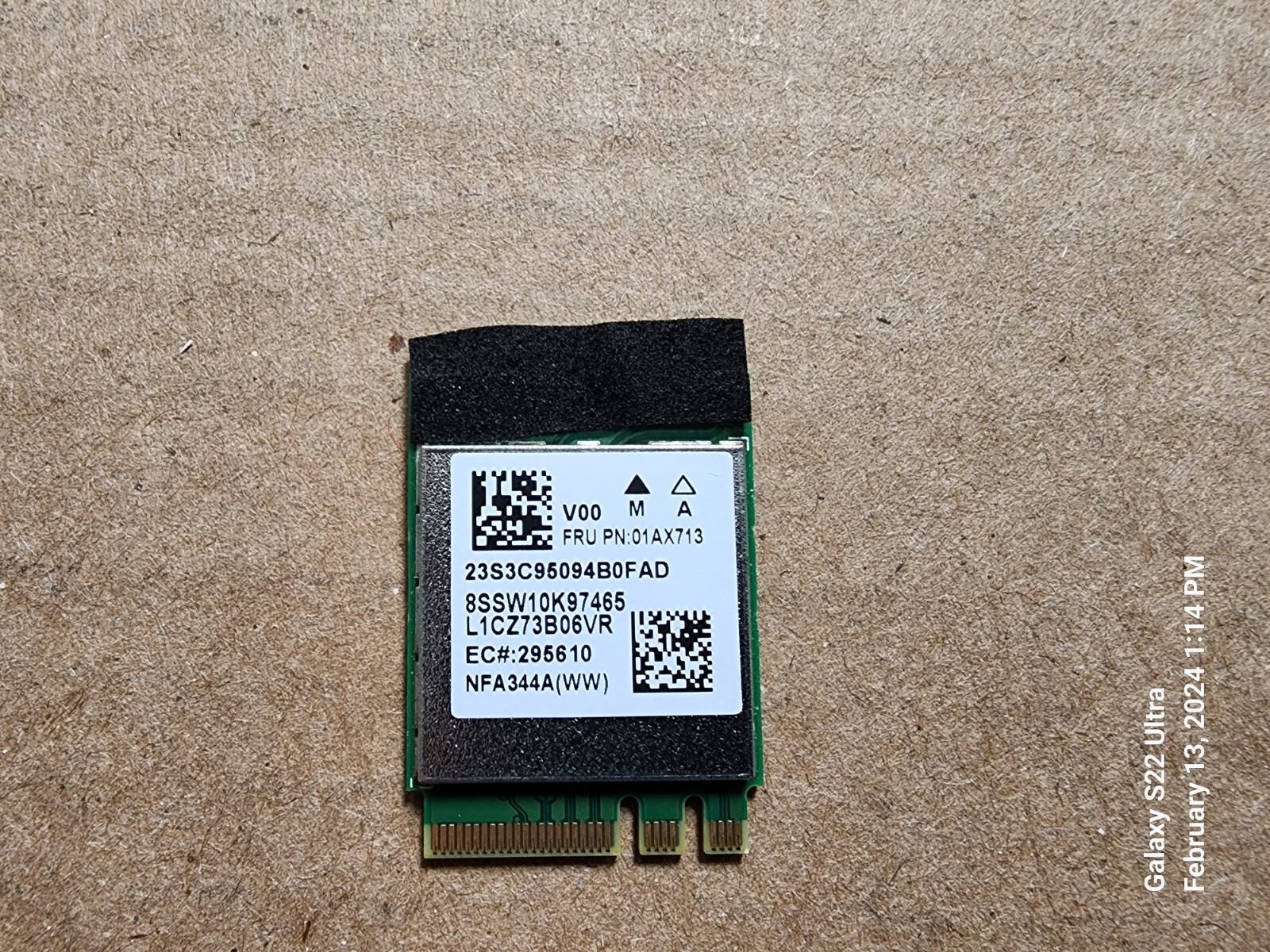 LENOVO YOGA 720-12IKB i5-7200U OEM Wi-fi Wireless Bluetooth Card NO RETURN