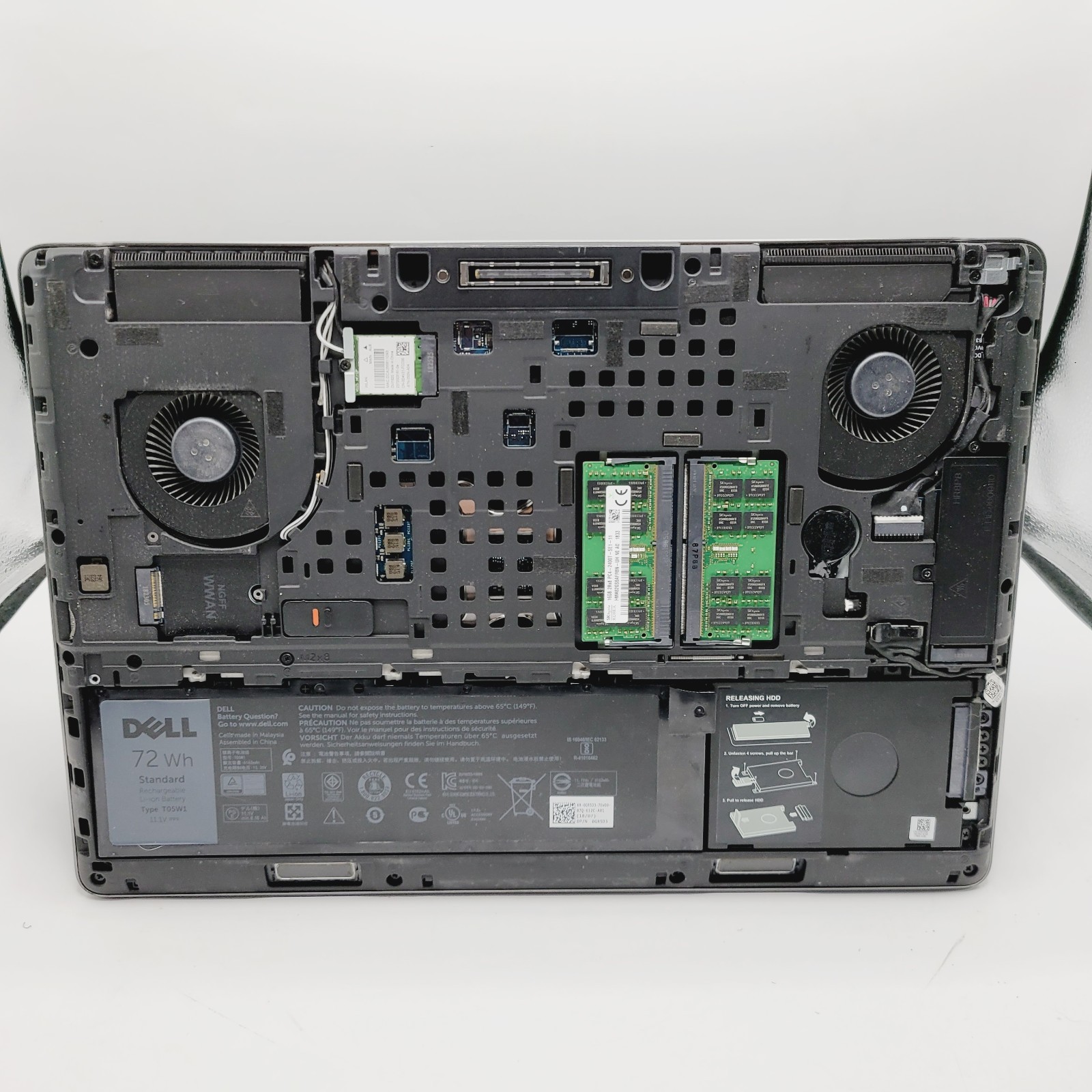 Dell Precision 7520 I7 7820HQ 32GB No HDD 15.6″ Radeon Pro 2GB – ***Boot to Bios