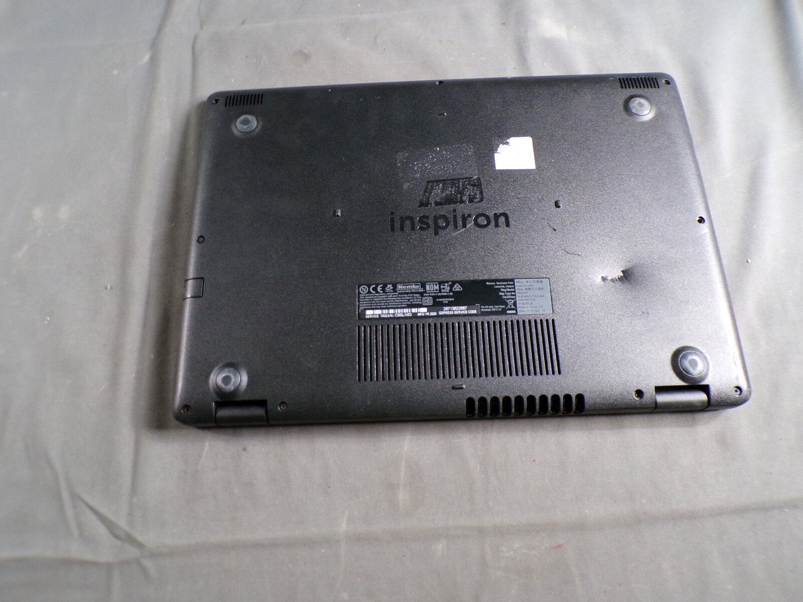 DELL INSPIRION 3493 INTEL CORE i5-1035G1 8GB RAM **NO HD/ NO CADDIE/ NO OS
