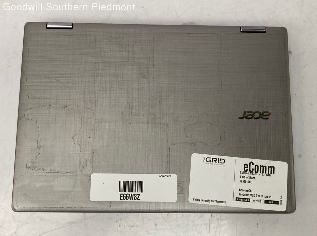 Acer Chromebook Spin 11 CP311-1H-C1FS Intel Celeron N3350 4GB RAM 32GB SSD