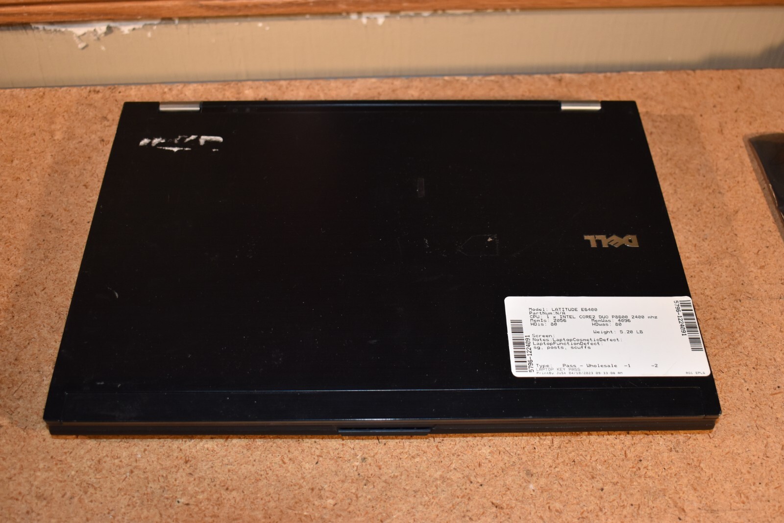 Dell Latitude E6400 Intel Core 2 Duo 2.26GHz 4GB 80GB WiFi Windows XP Pro 32-bit