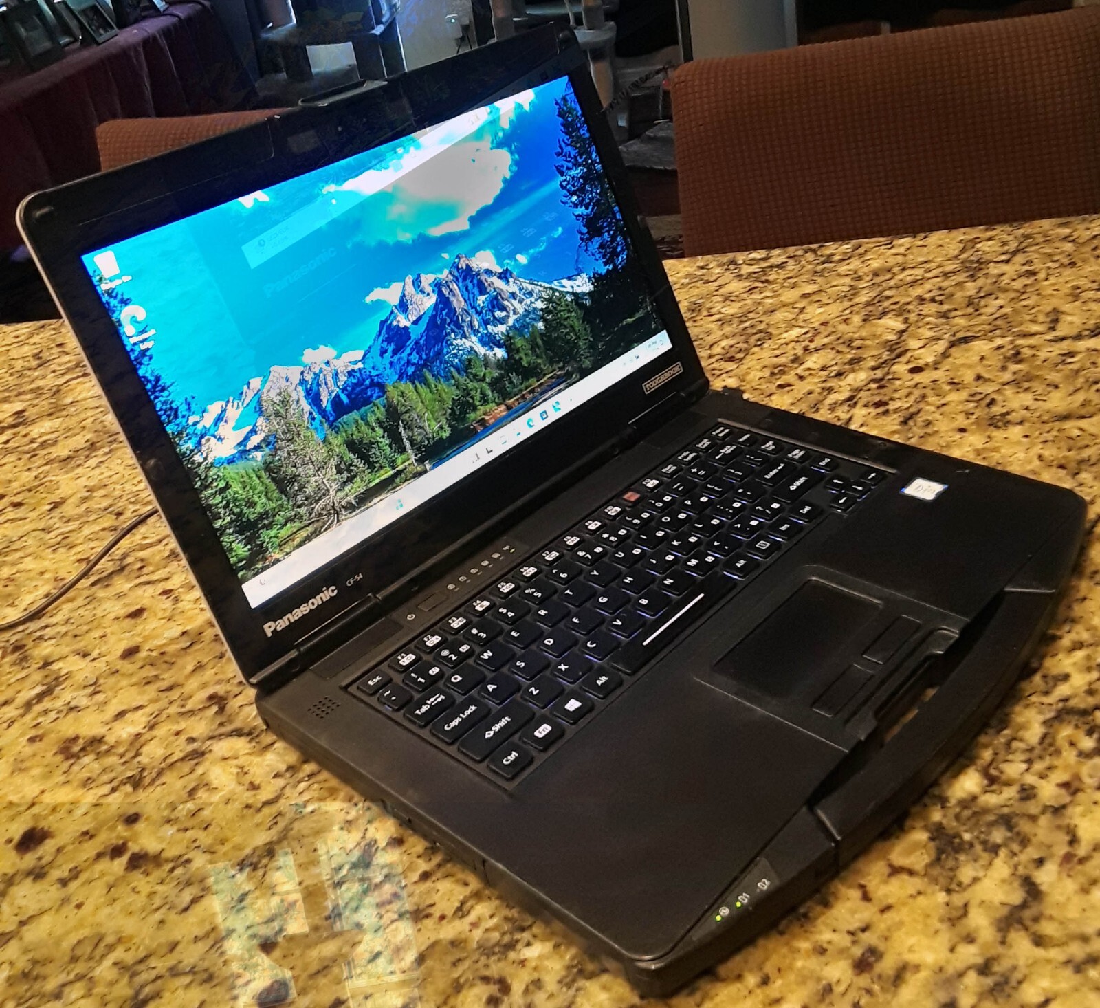 LIQUIDATION CLEAN Panasonic Toughbook CF-54 Core i5 GPS 16GB RAM 256 SSD Wind 10
