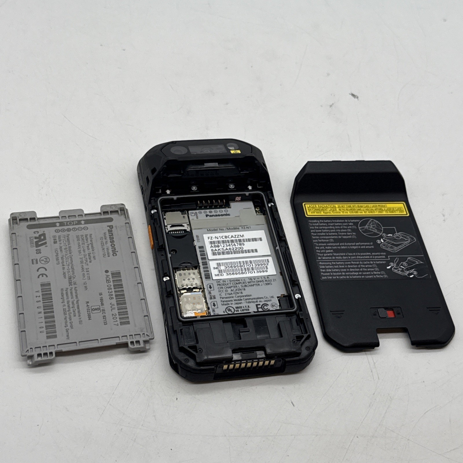 Panasonic FZ-N1 Toughpad Rugged Barcode Scanner Smartphone, Dual SIM (B8:21)
