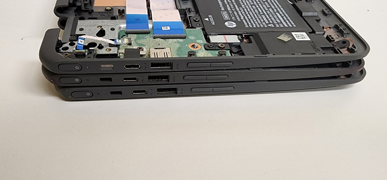HP Chromebook X360 11 G1 EE Full Palmrest Assembly with Battery | Power Jack
