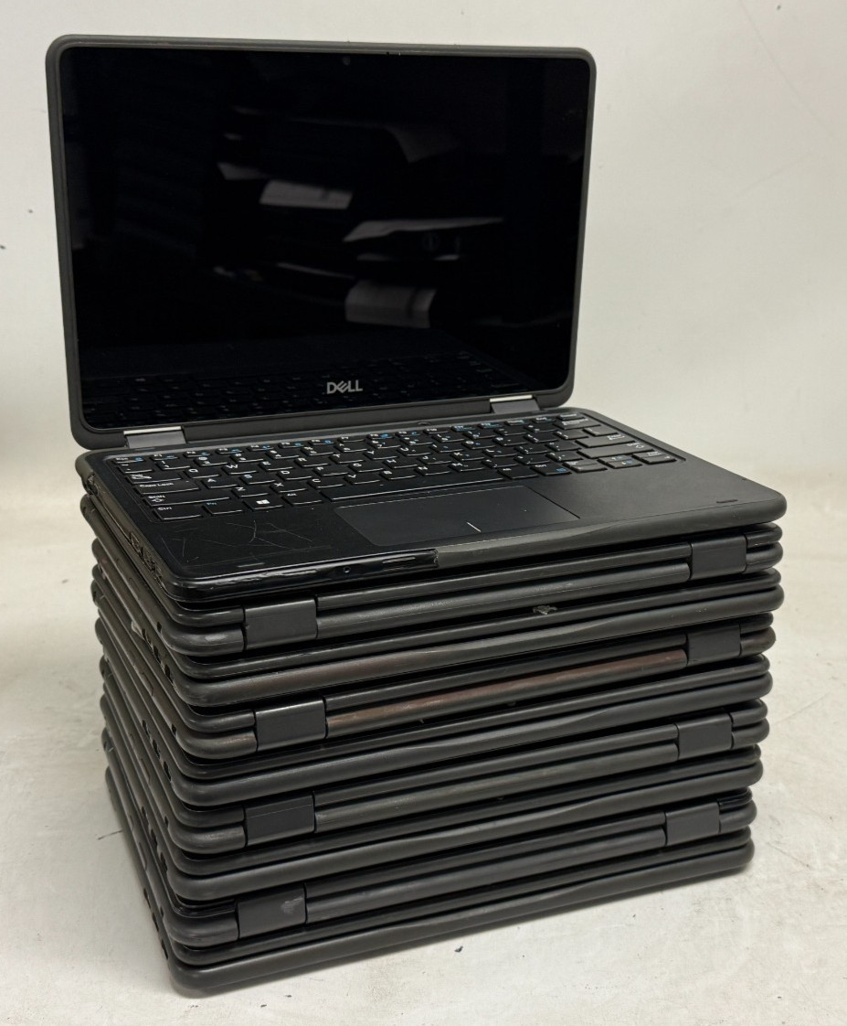 Dell Latitude 3190 2in1 11.6″ (Pentium N5030 – 8GB RAM – NO OS/HDD) – Lot of 9