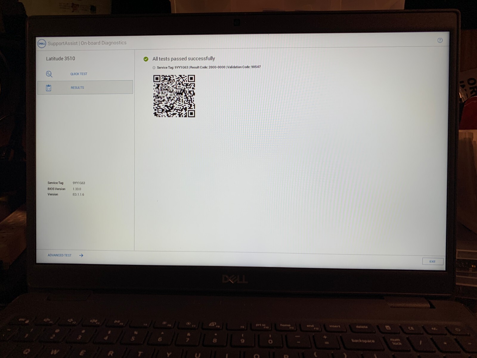 Dell Latitude 3510 i5-10210u, 12GB-256GB M2 NVMe SSD Windows 11 Pro # 9YY1G63