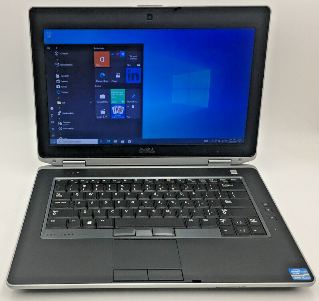 Dell Latitude E6430 Intel i5-3340m 2.70 GHz 8 GB RAM 128 GB SSD Win 10 Pro