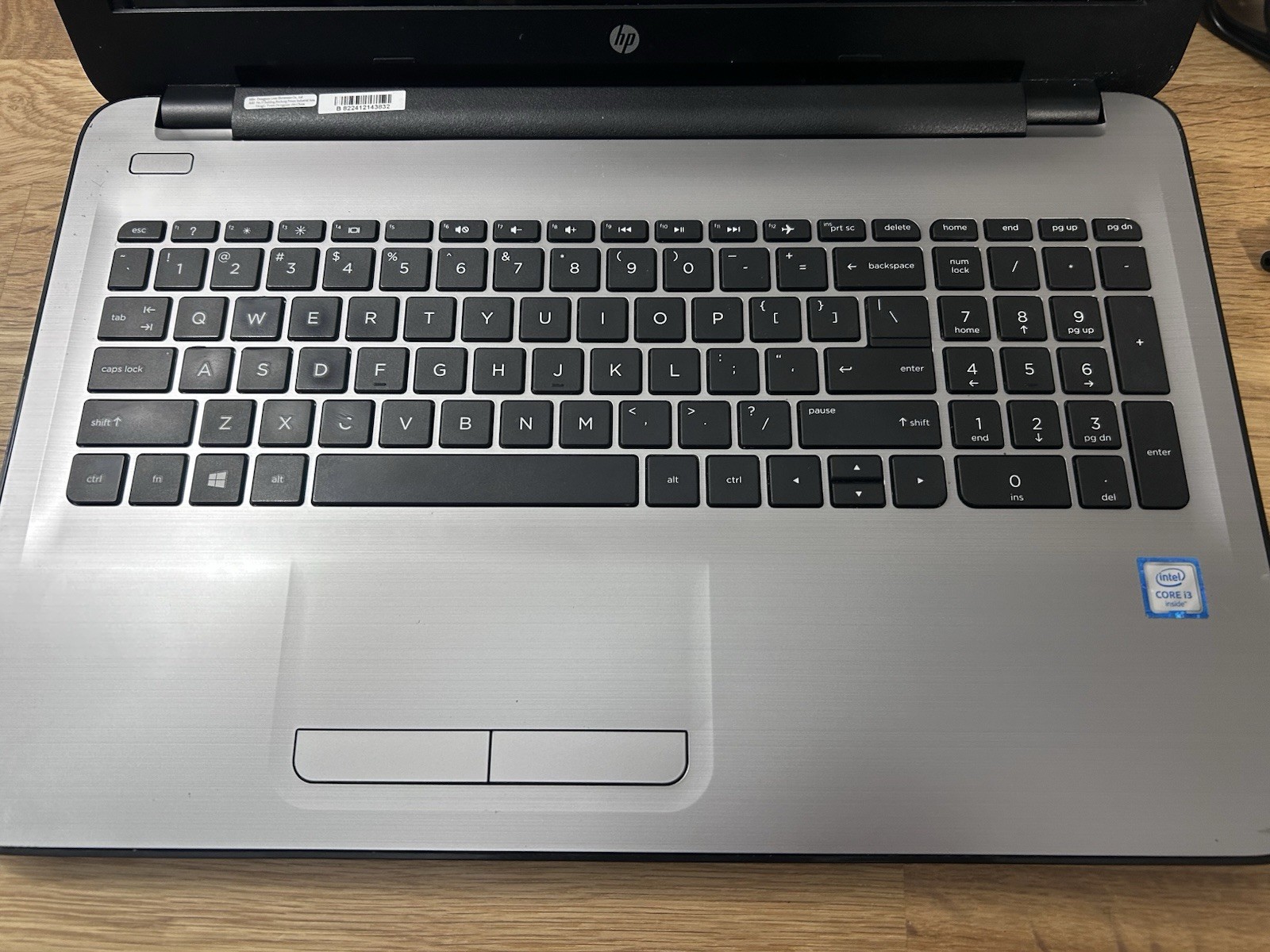 HP 15-ay041wm 15″ 250GB Laptop Intel Core i3-1115G4 8GB RAM Bad Keyboard / Ram