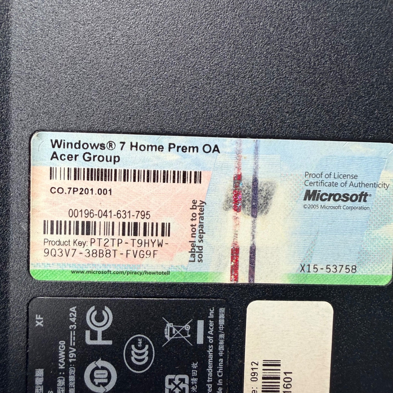 Acer Aspire One D255E-13281 Netbook and Aspire 5517-5358 Laptop Bundle Black