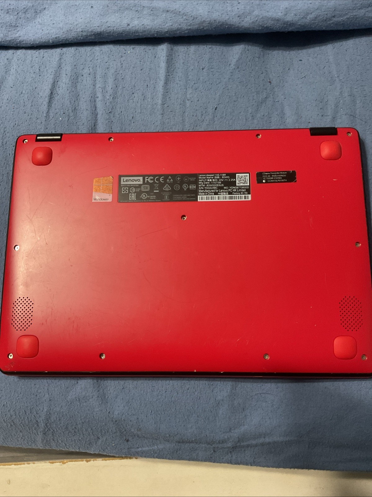 Lenovo Ideapad 110S With Windows 10 ￼ 34 Gb Storage Perfect For A Kids Laptop