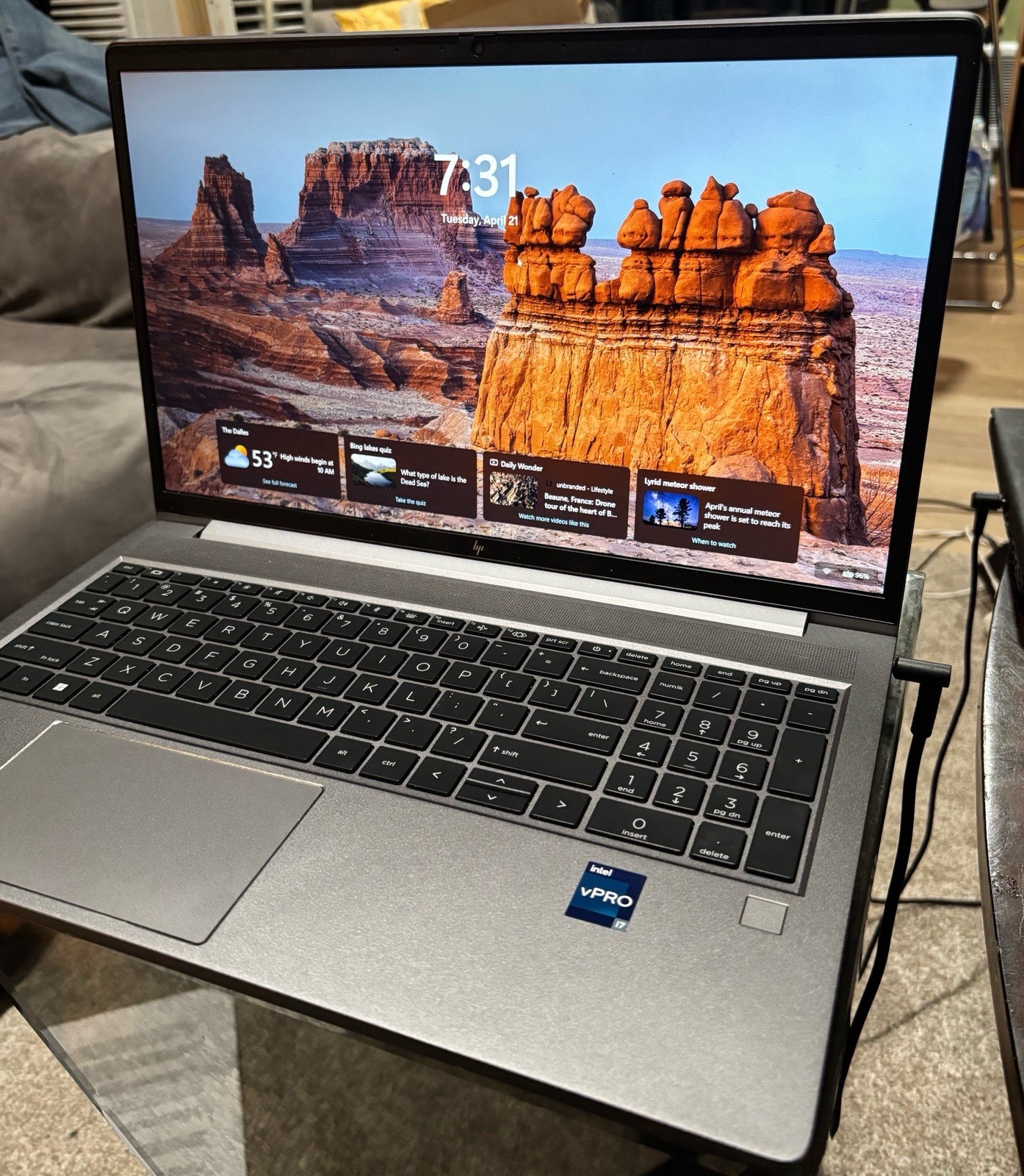 HP ZBook Power G9 15.6″ Workstation, i7-12800H, 32GB RAM, 477GB SSD, Win 11 Pro