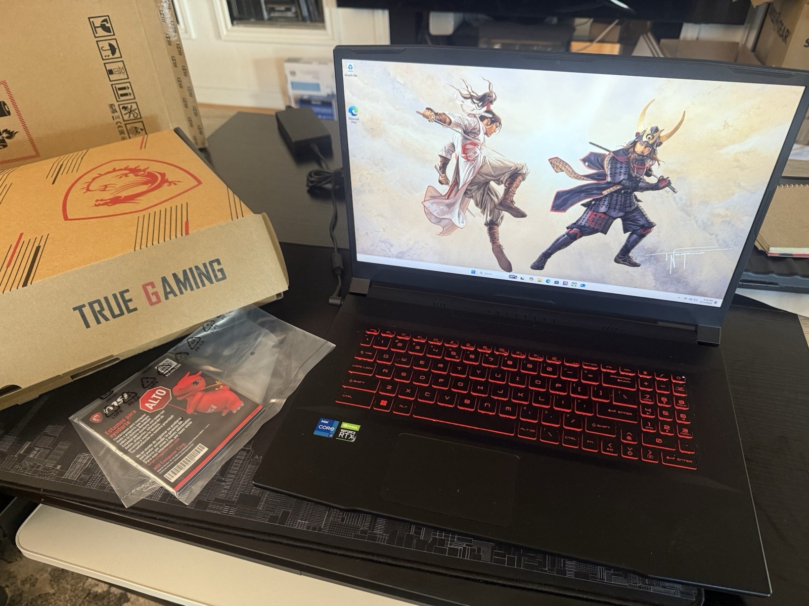 MSI Katana GF76 17.3″ FHD (Intel i7-11800H/512GB SSD/16GB RAM/RTX 3050Ti) 144Hz