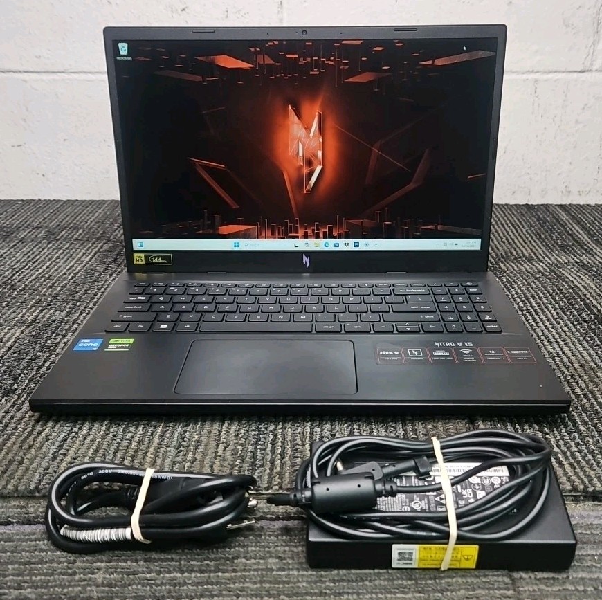 Acer N23Q22 Nitro ANV15-51 15″ 8GB Ram 500GB SSD NVIDIA GeForce RTX 2050 Laptop