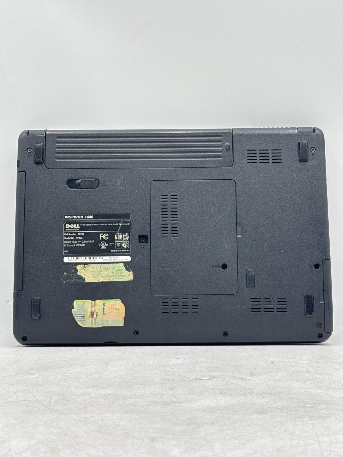Dell Inspiron 1440 14″ Laptop Intel Pentium Dual-Core – No Power